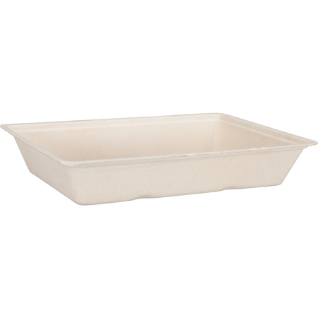 Depa -  Bak | Bagasse (suikerrietpulp) | A50 | snackbak | 202x140x36mm | naturel | 400 stuks