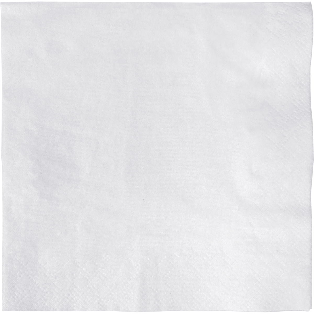 Klika -  Servet | 1/4 vouw | 2-laags | 33x33cm | cellulose | wit | 2000 stuks