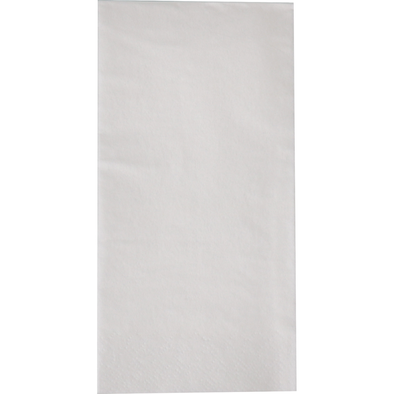 Klika -  Servet | 1/8 vouw | 2-laags | 40x40cm | cellulose | 20 pakken à 100 stuks | wit | 2000 stuks
