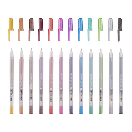 Sakura - Gel Writer Gelly Roll Metallic-Set mit 12 Farben