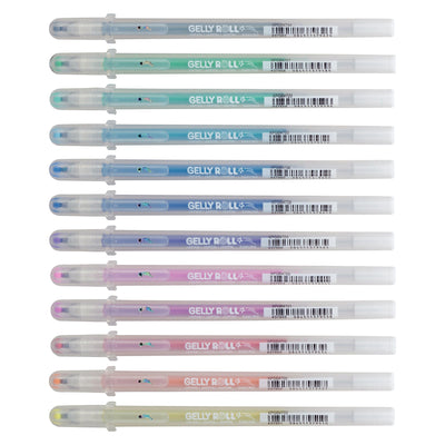 Sakura - Gel Writer Gelly Roll Staubset mit 12 Farben