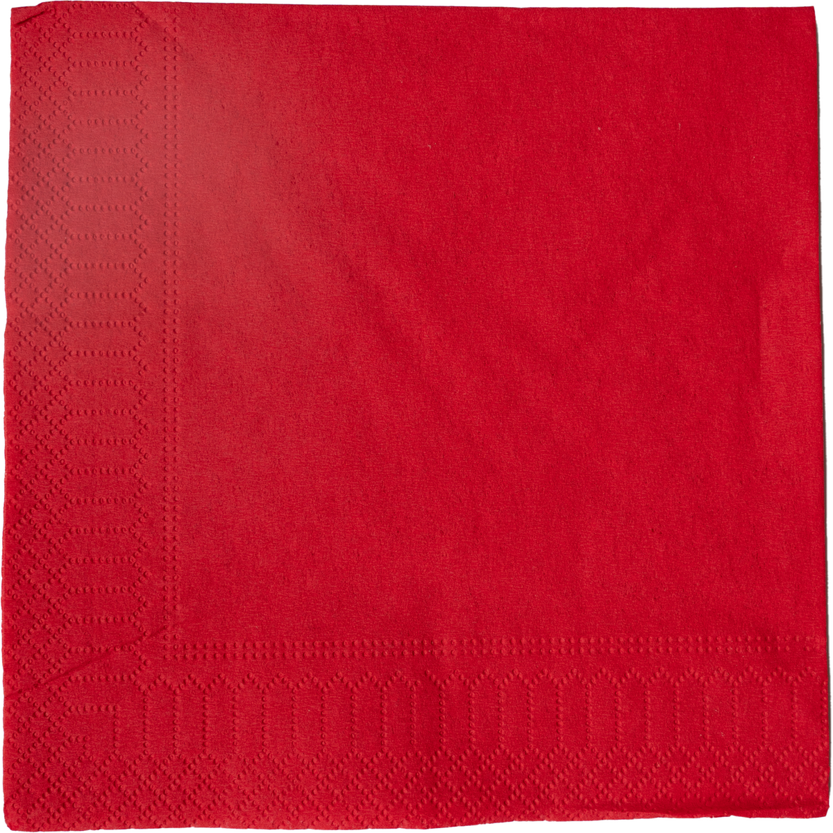 Klika -  Servet | 1/4 vouw | 2-laags | 33x33cm | papier | 20 pakken à 100 stuks | rood | 2000 stuks