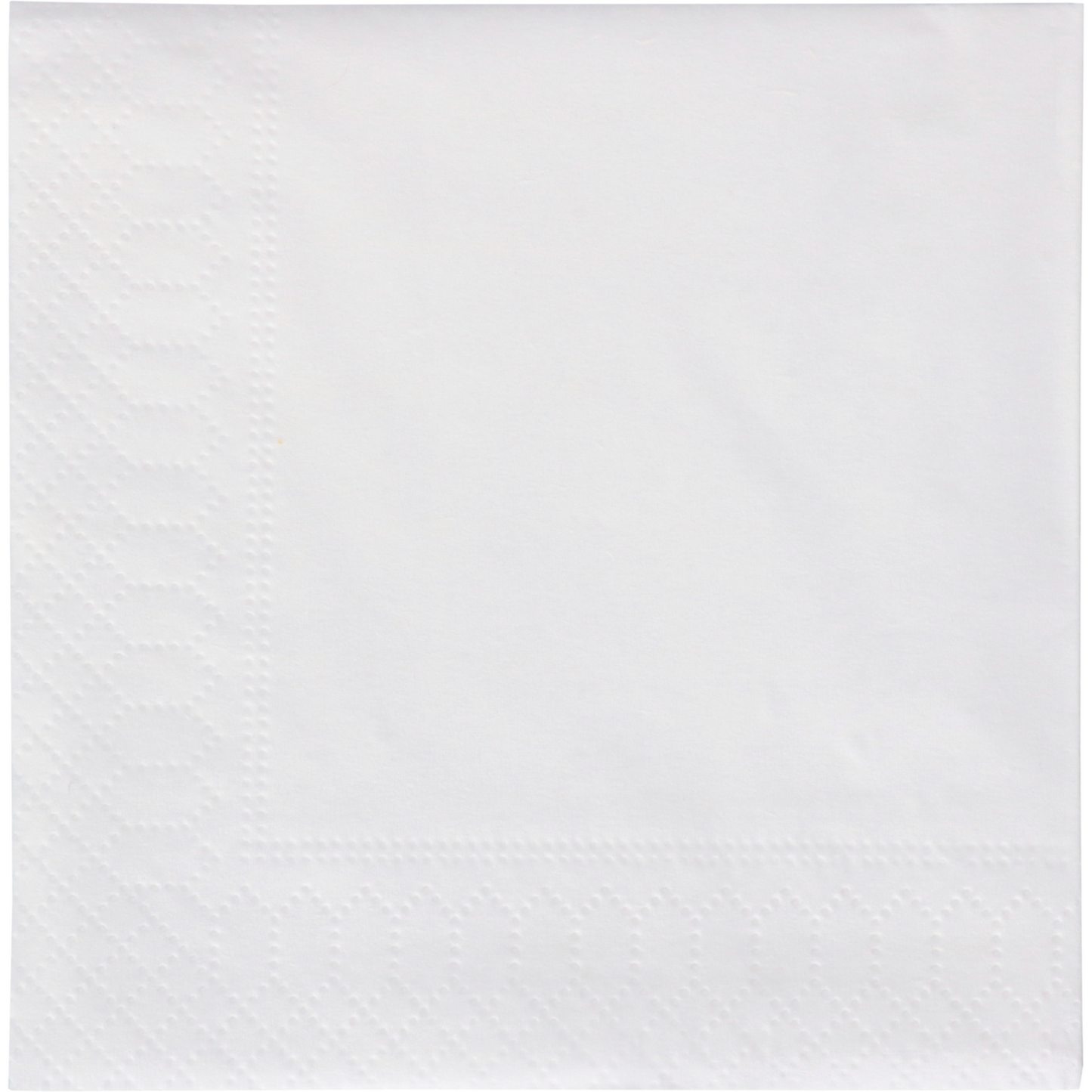 Klika -  Servet | 1/4 vouw | 2-laags | 24x24cm | papier | wit | 2400 stuks