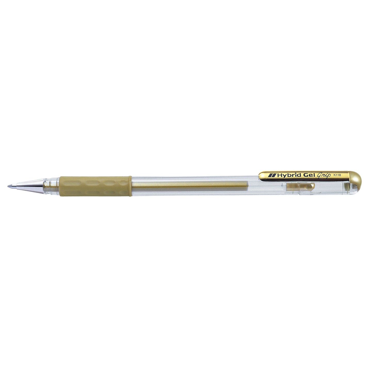 Pentel - Gelschreiber K118 Grip medium gold