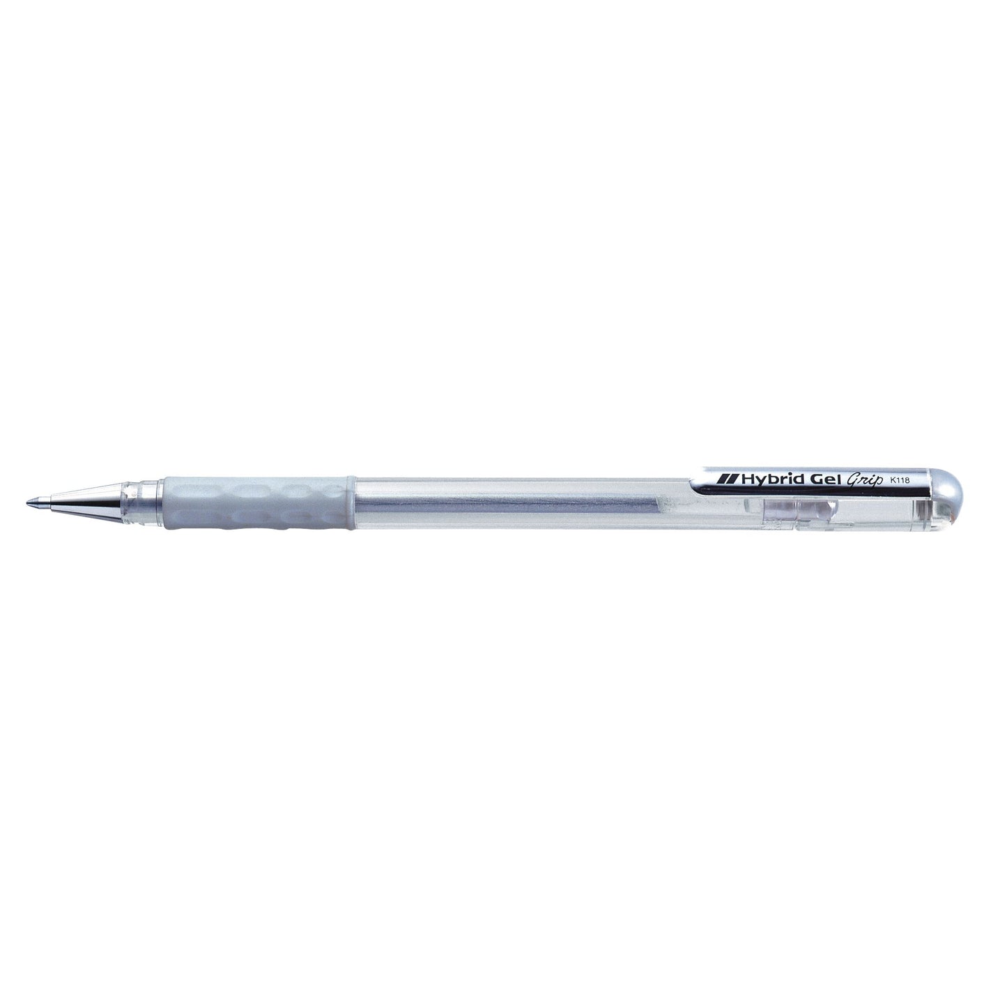 Pentel - Gelschreiber K118 Griff m Silber