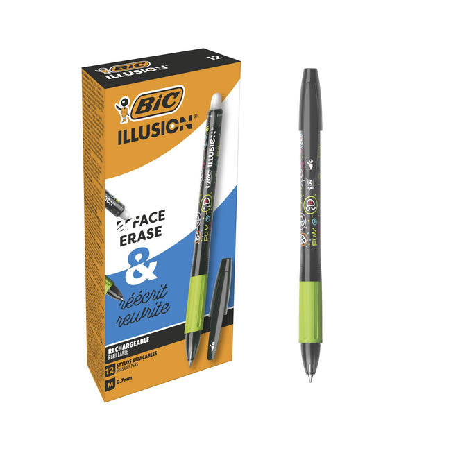 Bic – Gelschreiber Gel-ocity Illusion mittelschwarz
