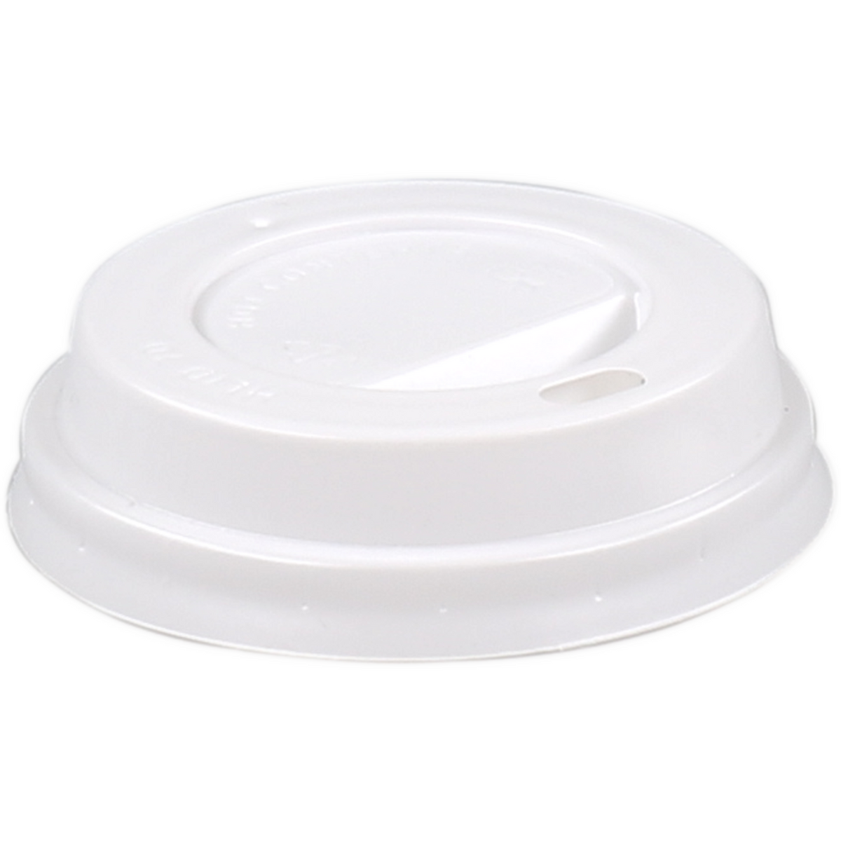 Klika -  Deksel | PS | met drinkgat | Ø70.3mm | wit | 2000 stuks