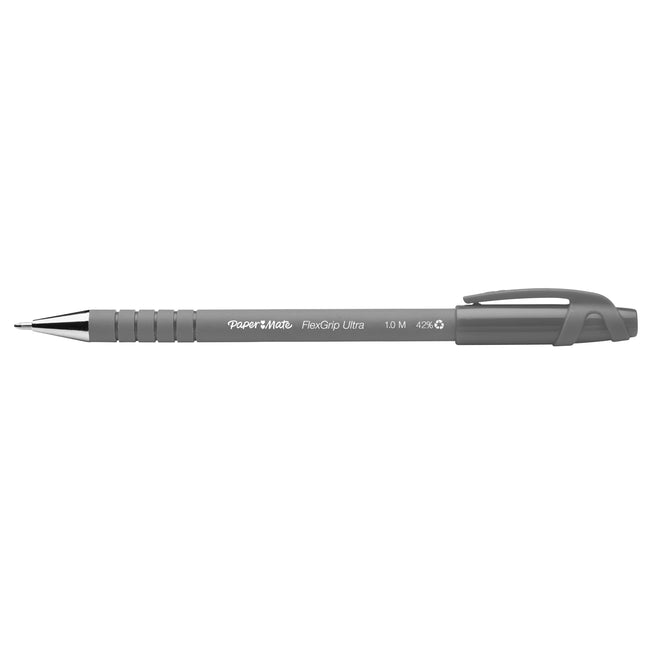 Paper Mate -  Balpen papermate flexgrip ultra stick m zwart