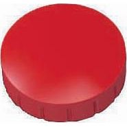 Maul - Magnet Solid, 24 mm, Zugkraft 600 gr, Karton à 10 Stück, rot