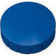 Maul - Magnet Solid, 24 mm, Zugkraft 600 gr, Karton à 10 Stück, blau