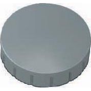 Maul - Magnet Solid, 24 mm, Zugkraft 600 gr, Karton à 10 Stück, grau