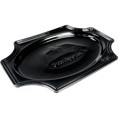 Klika -  Schaal | cateringschaal | pS | 350x bon appetit | zwart | 100 stuks