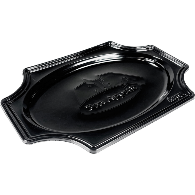Klika -  Schaal | cateringschaal | pS | 350x bon appetit | zwart | 100 stuks