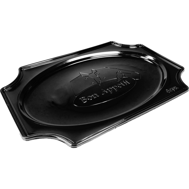 Klika -  Schaal | cateringschaal | pS | 450x zwart | 100 stuks