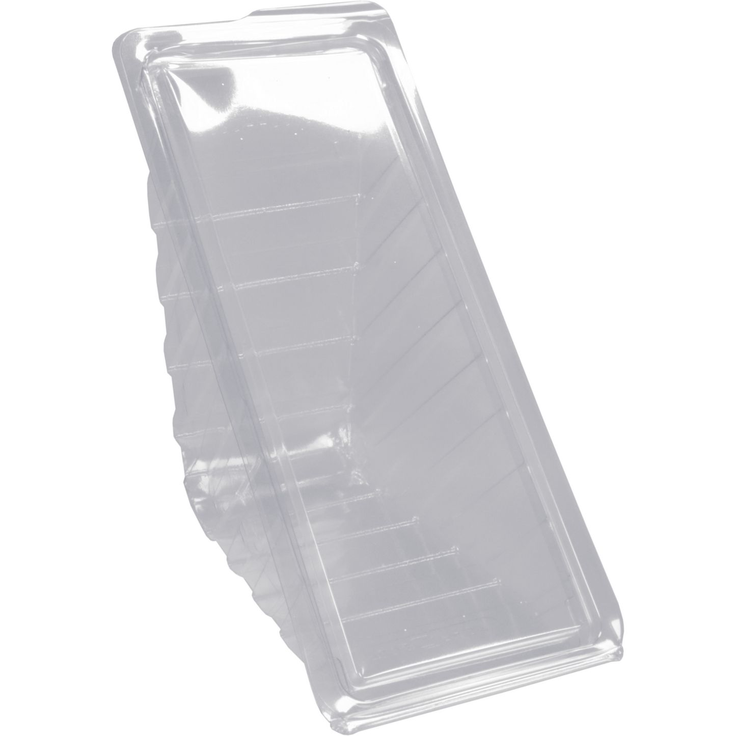 PareKooper - Sandwichbox | 185x78x90mm | Recyceltes Haustier | kristallklare 600 Stücke