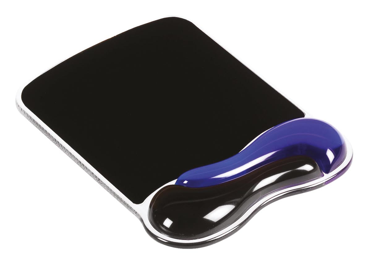 Kensington - Duo Gel Mousepads blau/schwarz