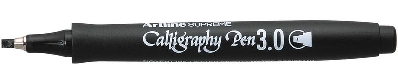 Artline - Marker Supreme Kalligraphiestift, 3,0 mm, schwarz