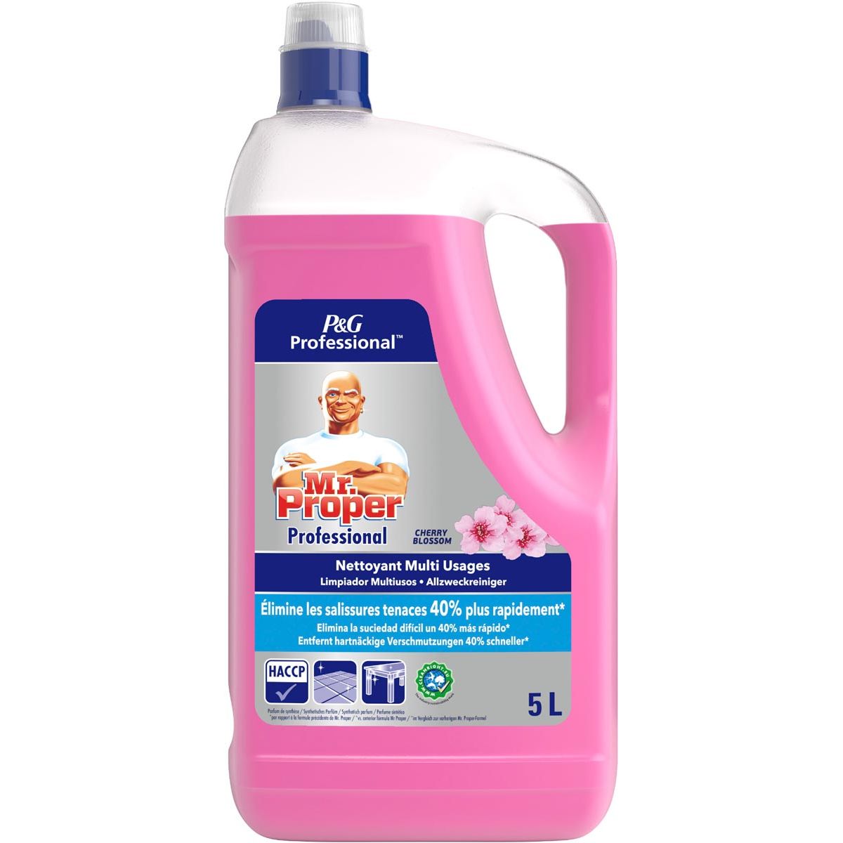 Mr. Clean - Allzweckreiniger, Kirschen, 5 Liter Flasche