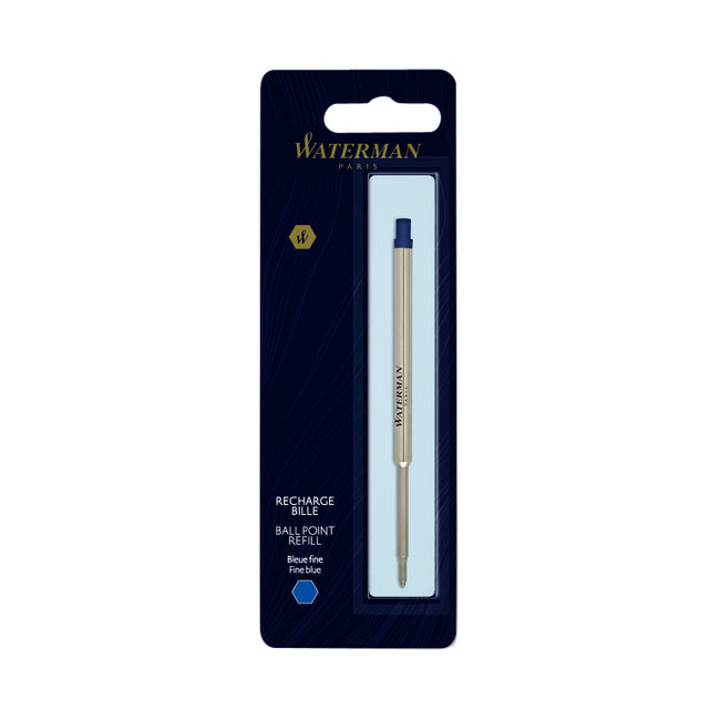 Waterman - Kugelschreibermine fein blau Blister à 1 Stück