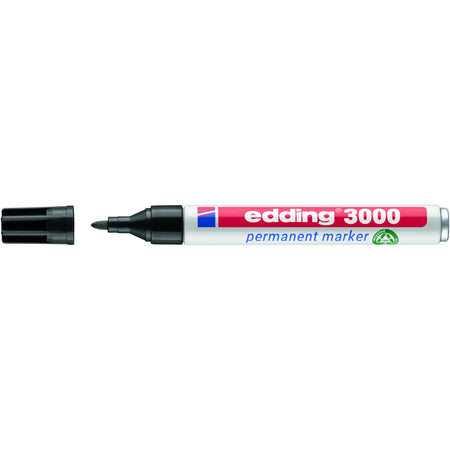 Edding - Filzstift 3000 rund 1,5-3mm schwarz