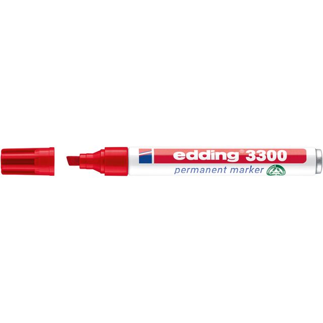 Edding - Filzstift 3300 diagonal 1-5mm rot