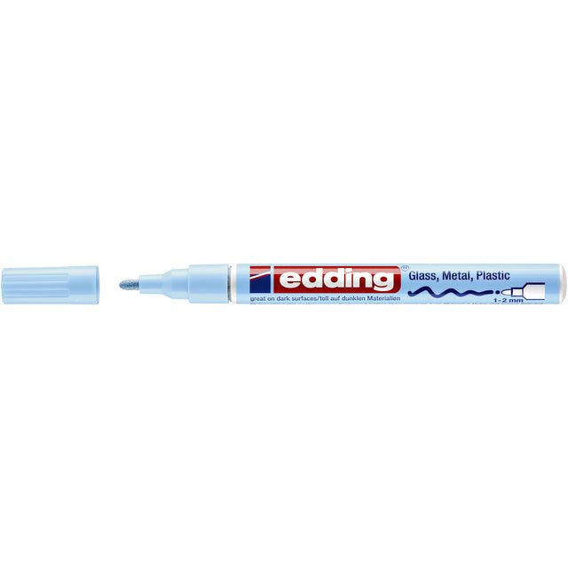 Edding -Filz -Tip Edding 751 Farbe um 1-2 mm Pastellblau | 10 Stücke