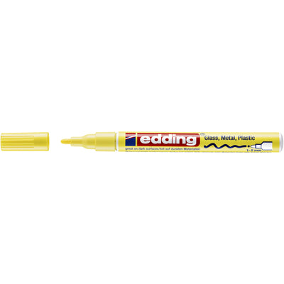 Edding – Ölbasierter Paintmarker 751 1–2 mm pastellgelb