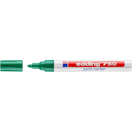 Edding - Ölbasierter Paintmarker 750 2-4mm grün | 10 Stück