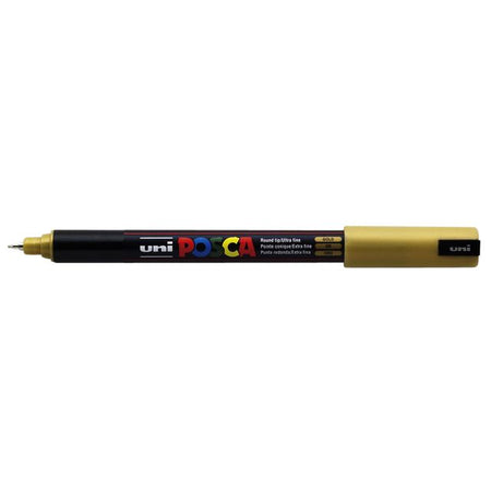 Posca - Paintmarker Uni PC1MR extrafeines Gold | 12 Stück