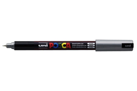 Posca - Paintmarker Uni PC1MR extrafeines Silber | 6 Stück
