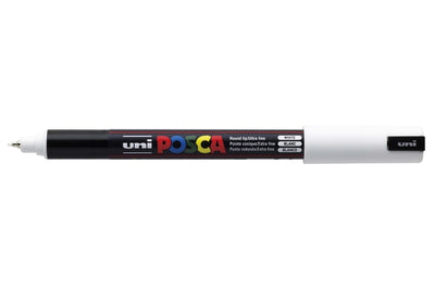 Posca - Paintmarker Uni PC1MR extra fein weiß | 6 Stück