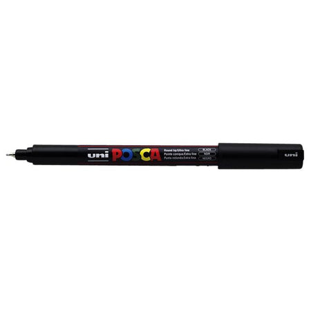 Posca - Paintmarker Uni PC1MR extra fein schwarz | 6 Stück