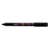 Posca - Paintmarker Uni PC1MR extra fein schwarz | 6 Stück