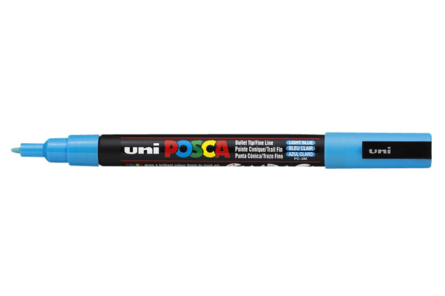 POSCA PC3M F Hell Blue | 6 Stück