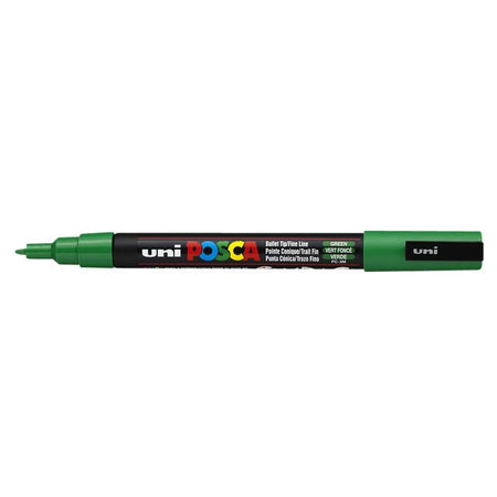 Posca - Paintmarker Uni PCfine dunkelgrün | 6 Stück