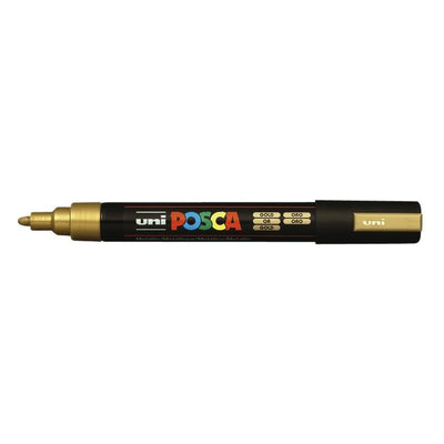 Posca - Paintmarker Uni PC5M mittelgold | 12 Stück