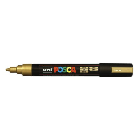 Posca - Paintmarker Uni PC5M mittelgold | 12 Stück