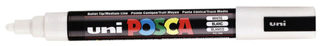 Posca - Paintmarker Uni PC5M mittelweiß | 6 Stück