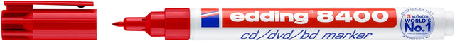 CD-Marker Edding 8400 Red Red 0,5-1,0 mm