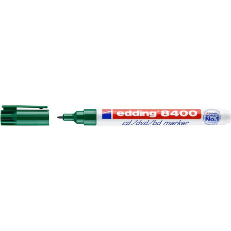 Edding - CD-Marker 8400 rund 0,5-1,0mm grün | 10 Stück