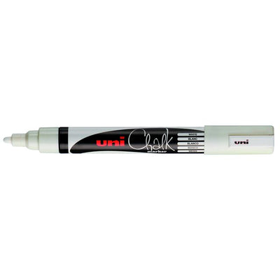 Uni-Ball - Kreidemarker Kreide rund 1,8-2,5mm weiß | 12 Stück