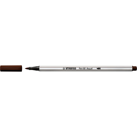 Stabilo - Pinselstift 568/45 braun | 10 Stück