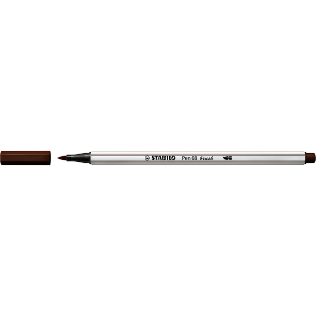 Stabilo - Pinselstift 568/45 braun | 10 Stück