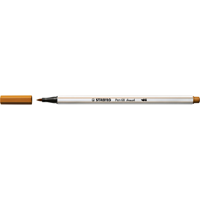 Stabilo - Pinselstift 568/89 dunkelocker | 10 Stück