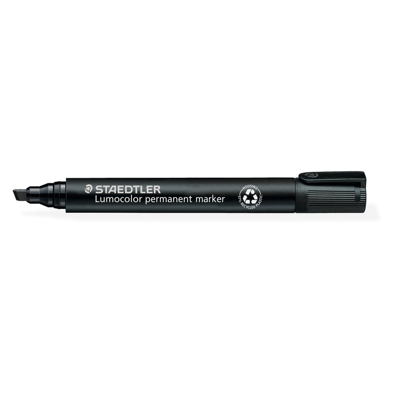 Staedtler - Filzstift Lumocolor 350 permanent diagonal schwarz