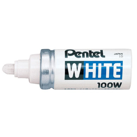 Pentel - Filzstift 100W rund 4mm weiß