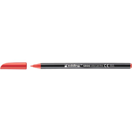 Edding - Fineliner 1200 002 feines Rot