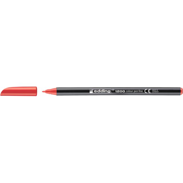 Edding - Fineliner 1200 002 feines Rot