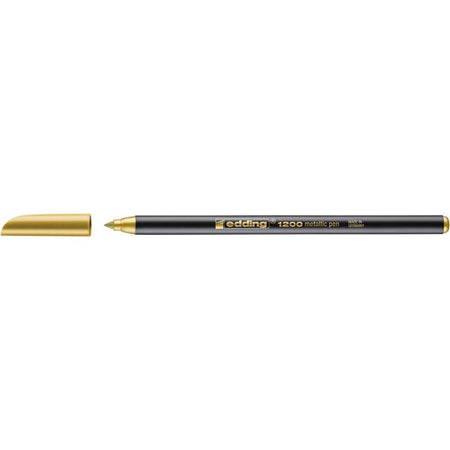 Edding - Fineliner 1200 053 feines Metallic-Gold | 10 Stück