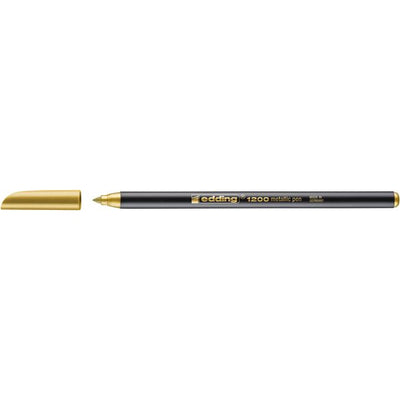 Edding - Fineliner 1200 053 feines Metallic-Gold